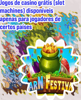 Jogar slot machines gratis