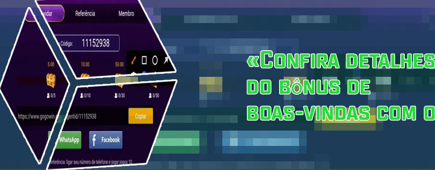 Jogo com bônus de cadastro