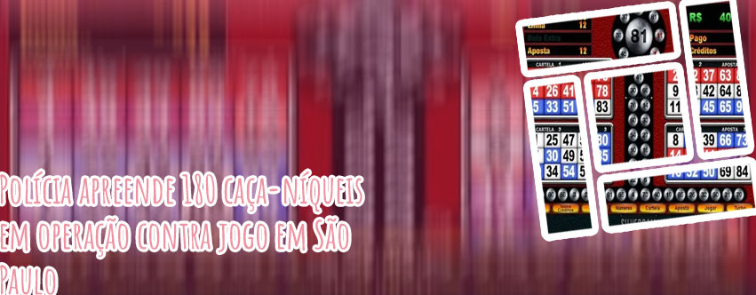Máquina caça níquel bingo